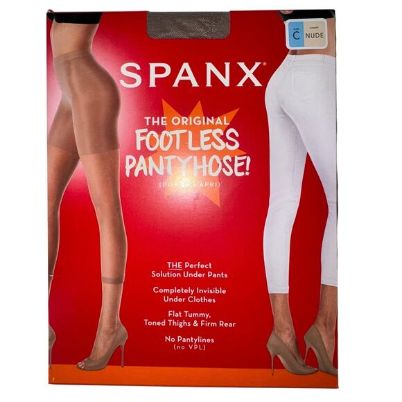 SPANX Accessories - NWT: Spanx SPANXshape™ Original Spanx® Footless Sheers Nylons Nude/Beige